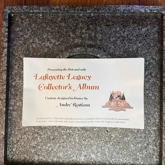 6 new in box D’ARCEAU-LIMOGES Lafayette Collectors porcelain plates 1973 - Picture 11 of 14